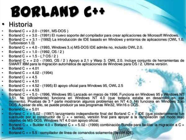 Borland C++ 5.5 Compiler