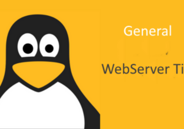 General Webserver Tips