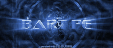 Bart's Preinstalled Environment (BartPE) bootable live windows CD/DVD