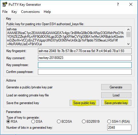 Putty SSH - Password-less & timeouts