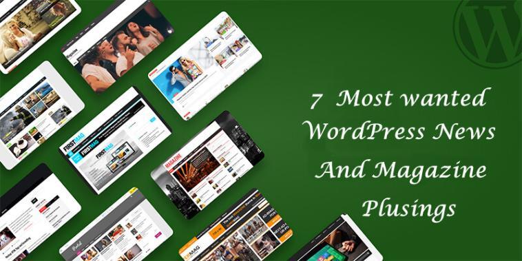 7 Wordpress news and magazine plugins