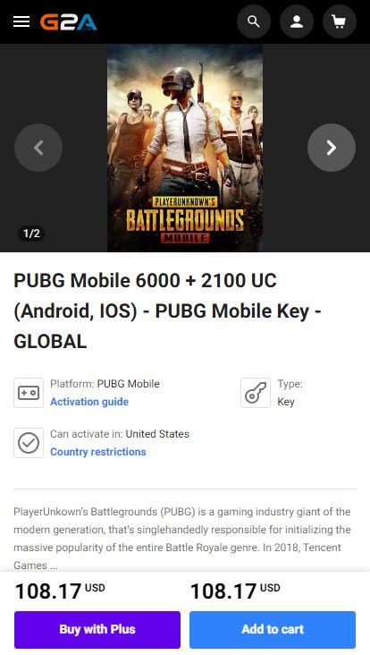 Where to buy and redeem PUBG Mobile UC