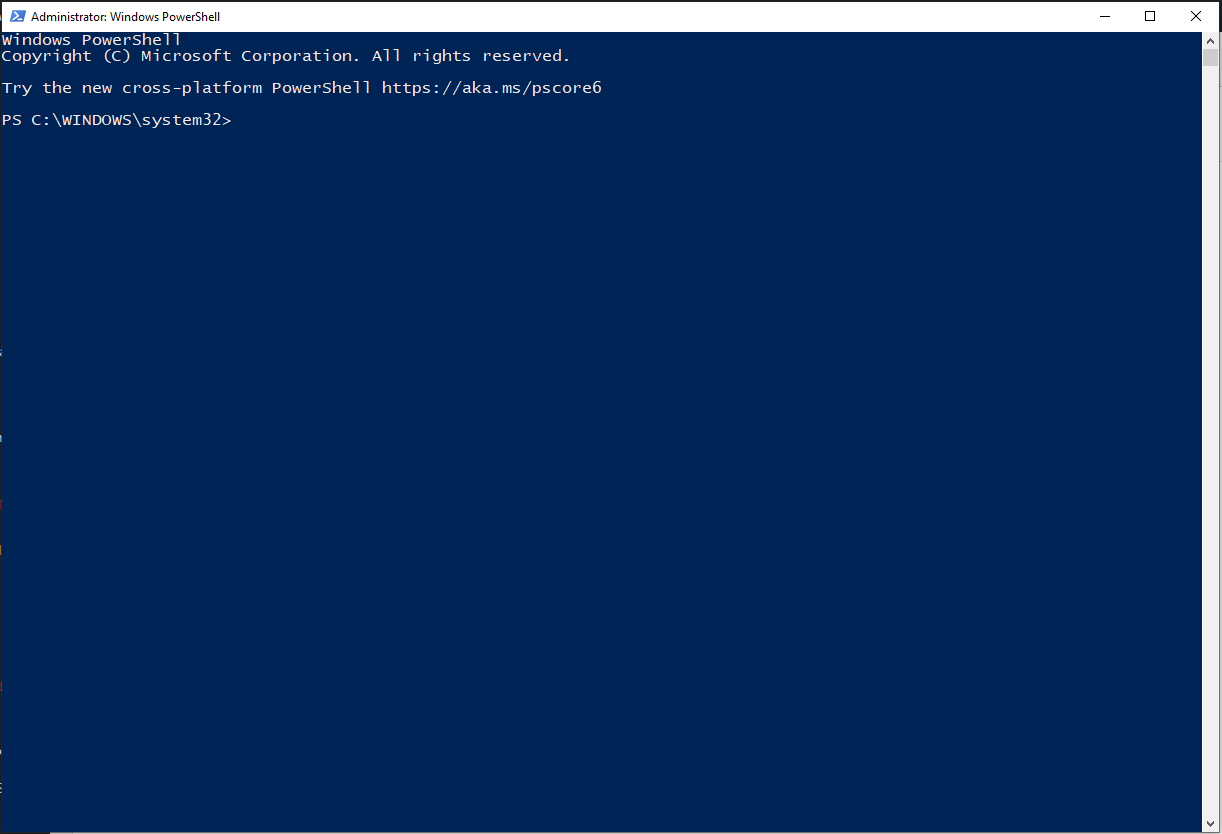 run windows powershell as admin