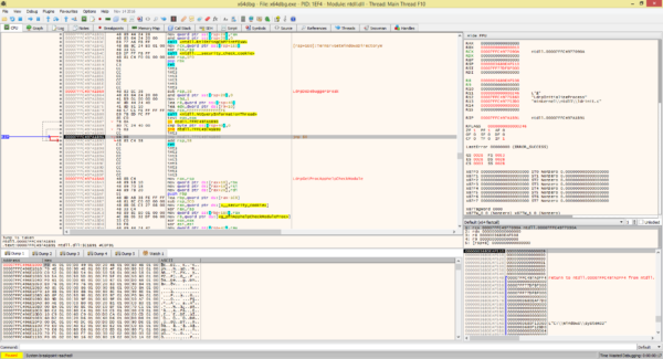 X64dbg The Open Source Reverse Engineering debugger tool for windows