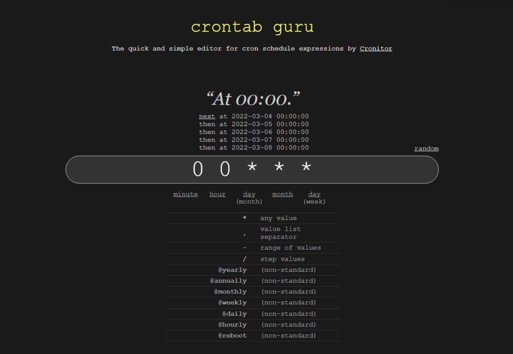 Select crontab daily optimize wordpress database datetime
