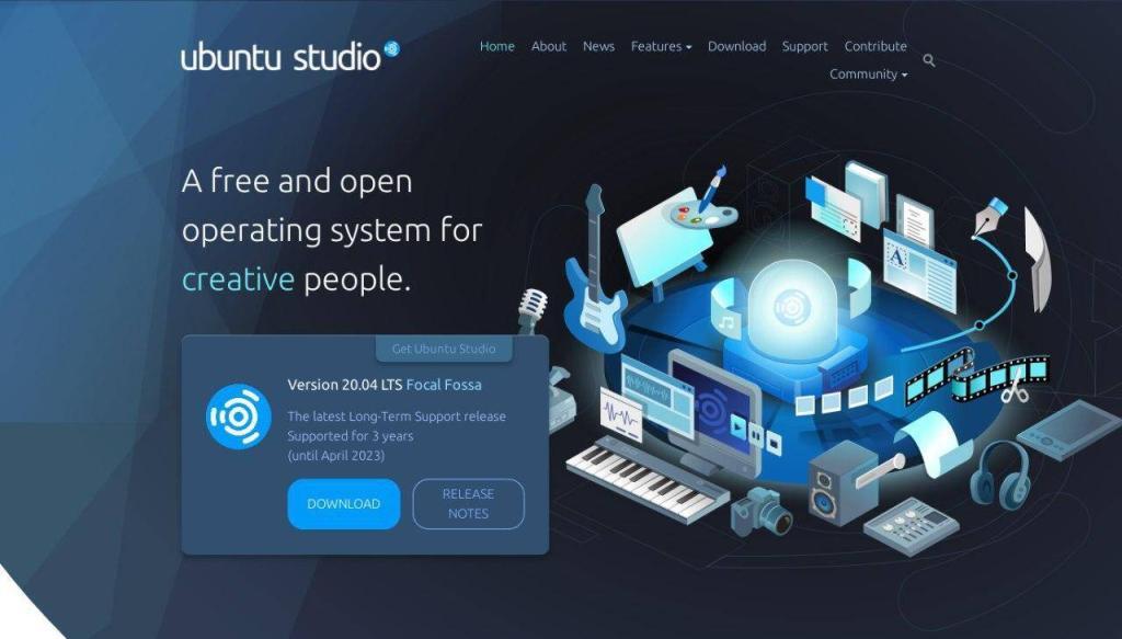Ubuntu studio the best Linux distro for multimedia works