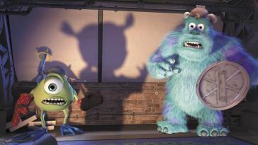 kids are harder to scare Monsters Inc