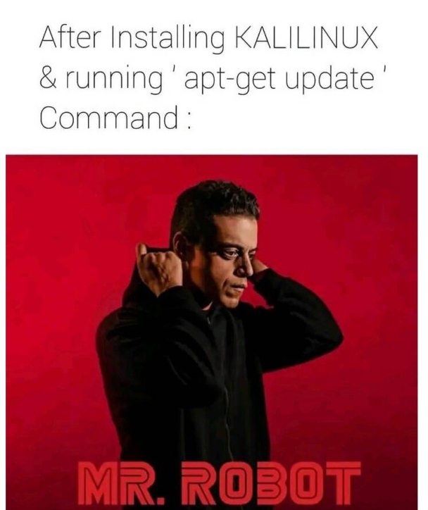I'm Mr.Robot! 😅😂