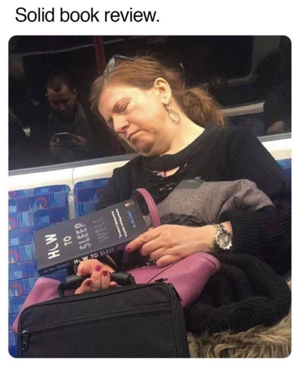 Solid book review! 😅😂