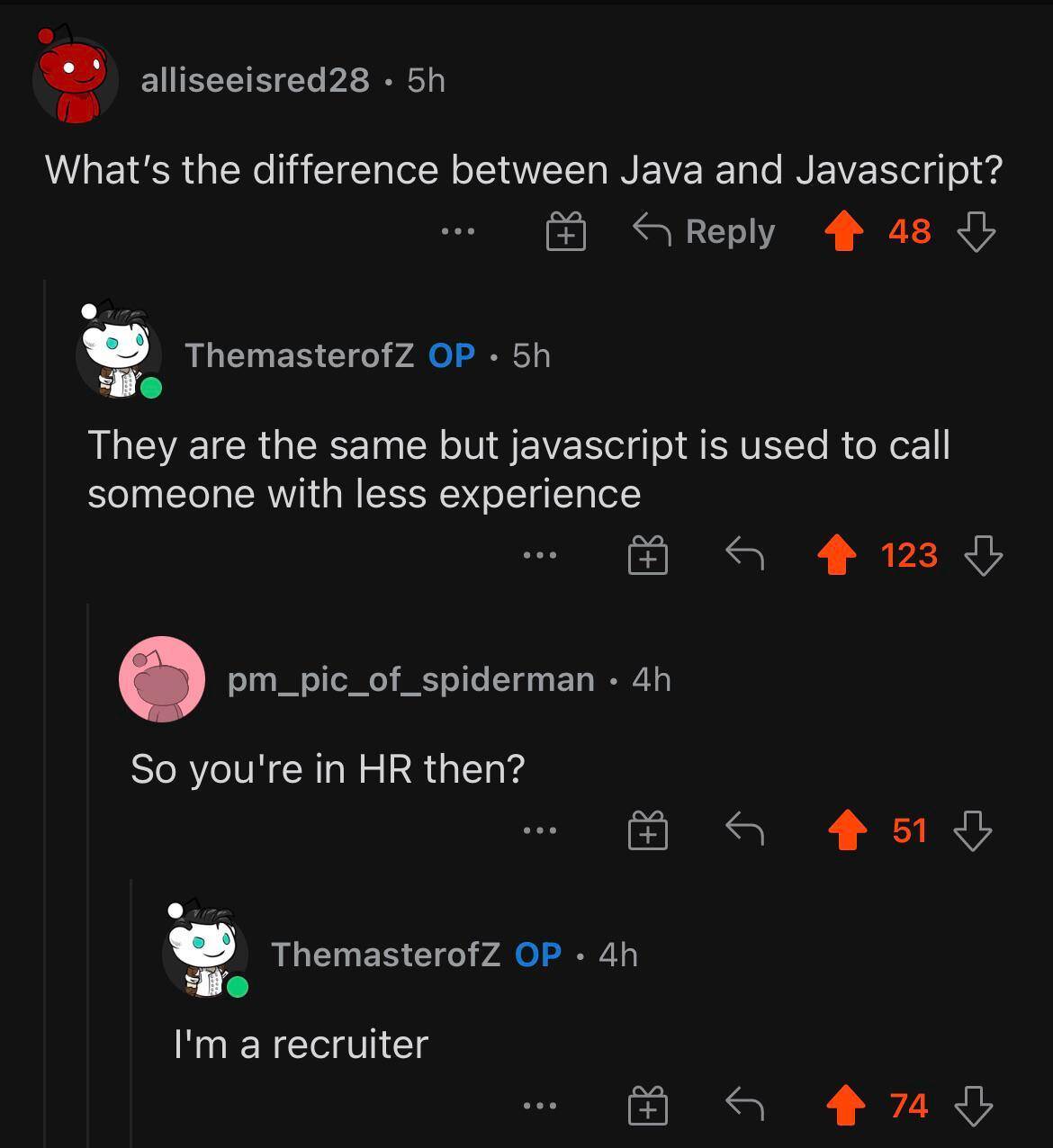 The real diffrence between Java And JavaScript! 😅