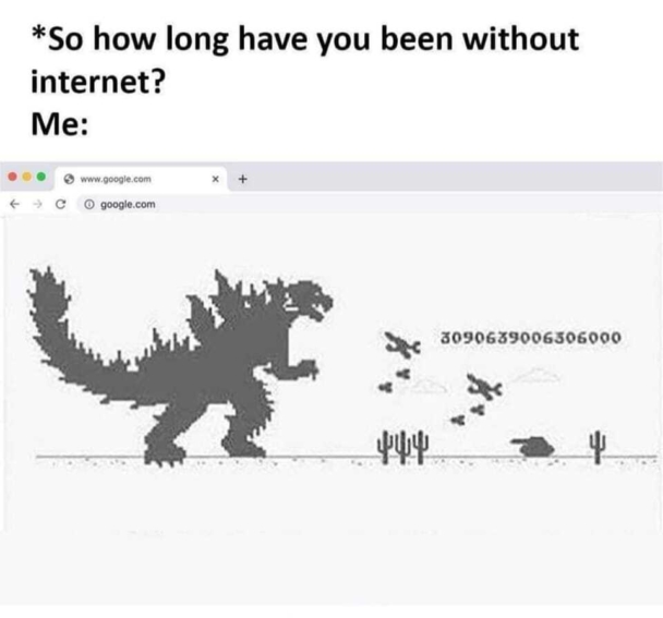 Me without internet! 😂😂
