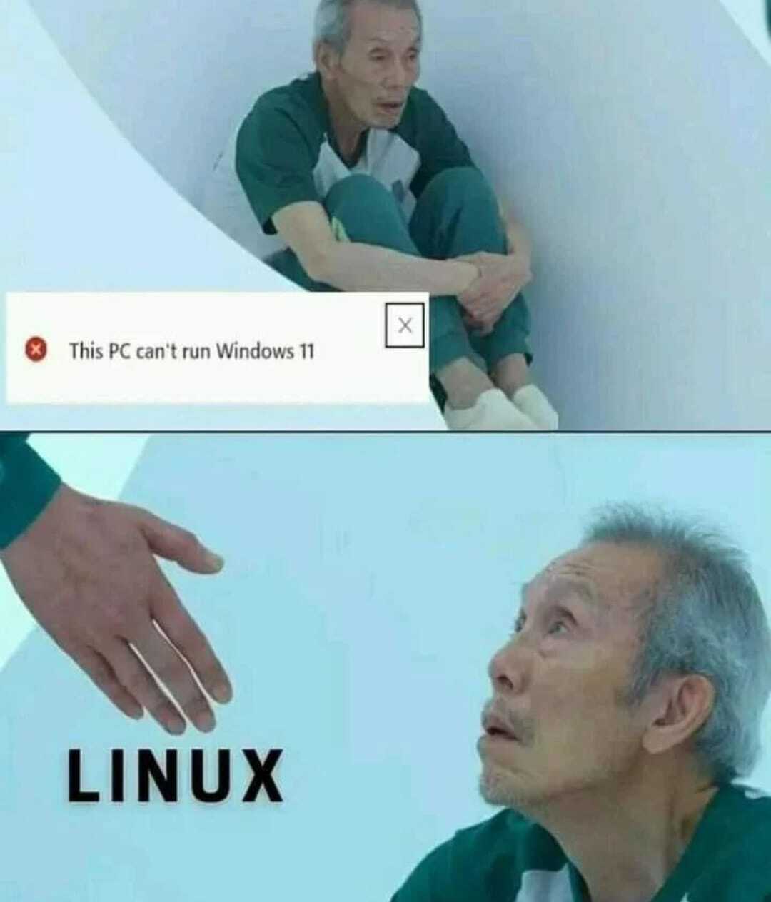Linux squid distro! 😅😂