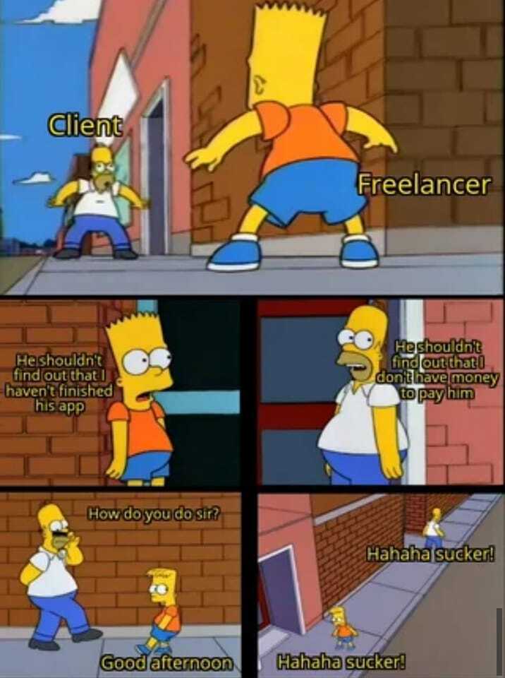 Client and freelancer diaries!😂
