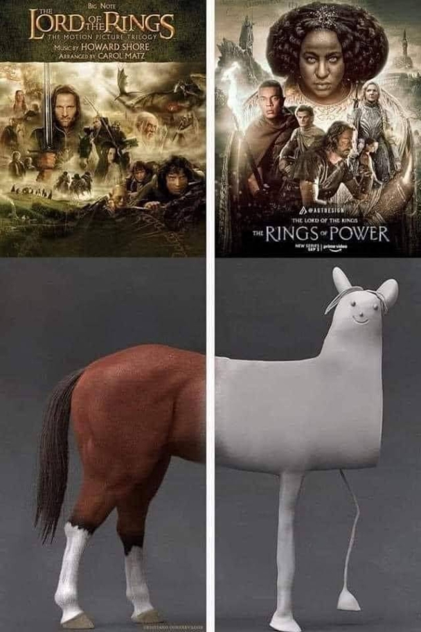 The Lord Of The Rings VS TheRings Of Power
