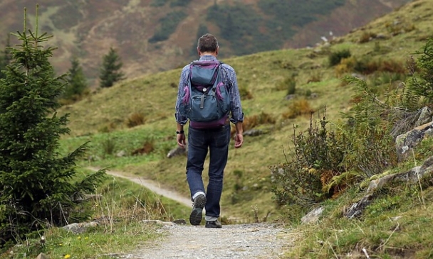 Trekking In Hills