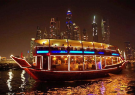 the Dhow Cruise Creek Dubai